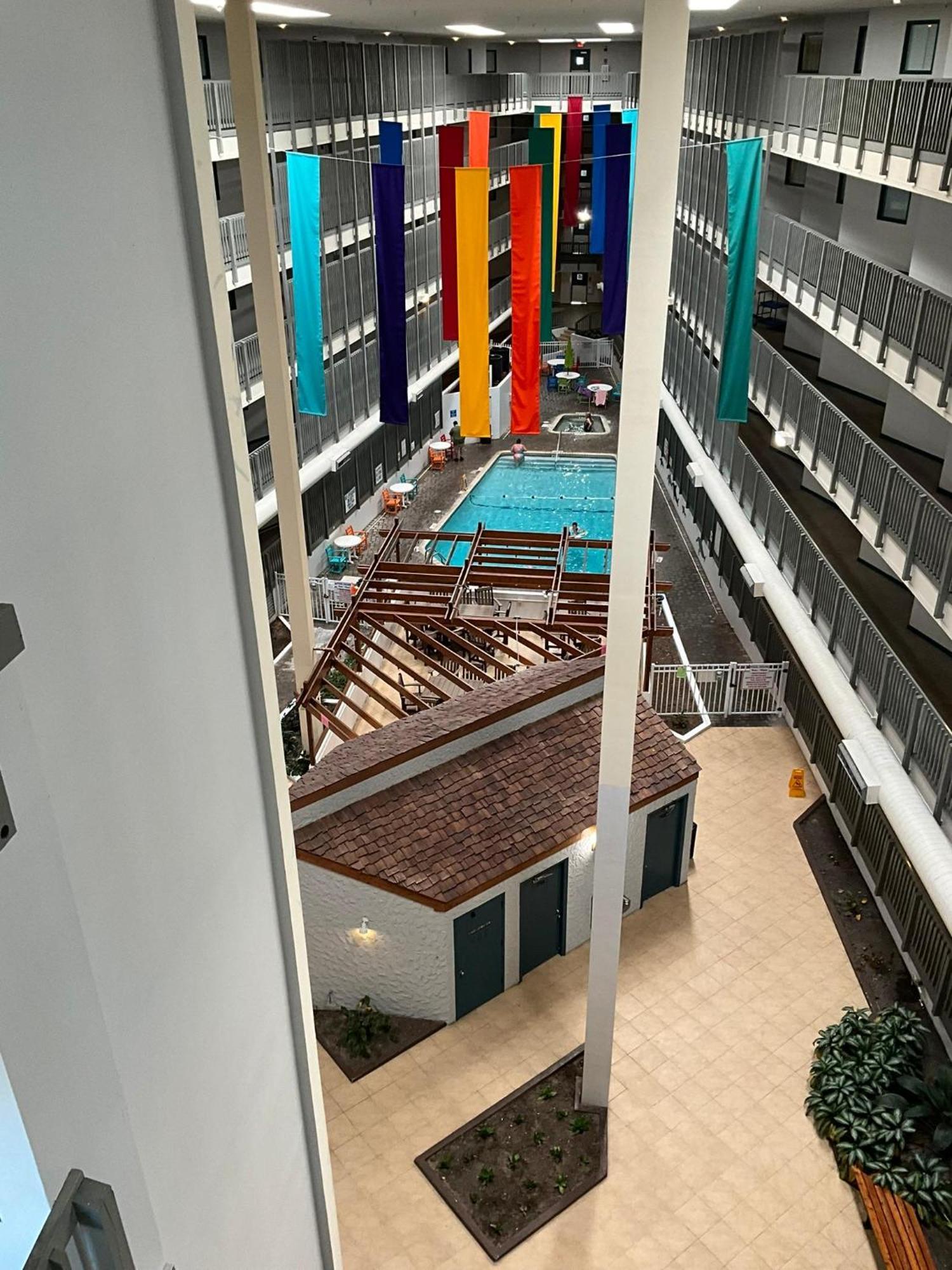 マートルビーチ 5905 S Kings Hwy, 4203 - Ocean Walk Sleeps 4ヴィラ エクステリア 写真